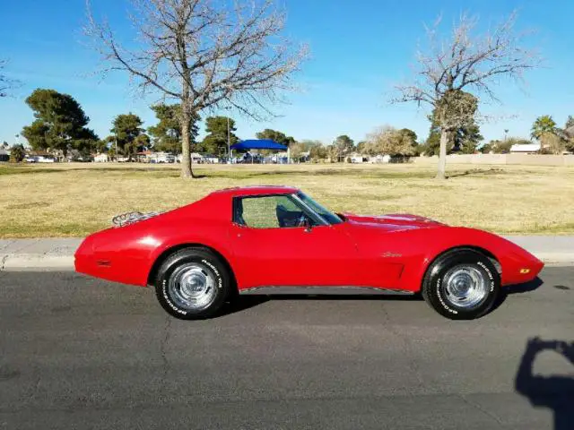 1974 corvette l48 350 cid 4 speed trans numbers matching car 2nd owner