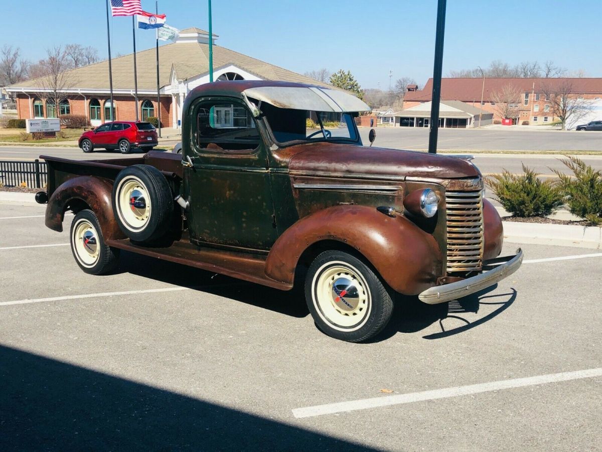 1940 chevrolet chevy pickup truck hot rat rod shop vintage advertising 1937 1938