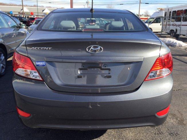 2012 hyundai accent gls sedan for sale in middletown, rhode island