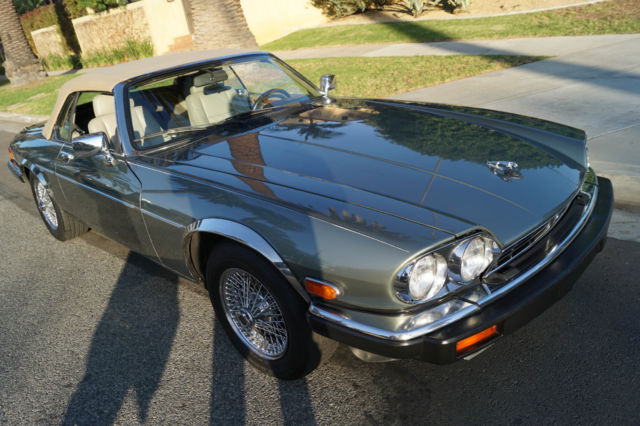 1990 v12 - original 66k miles - very rare & striking 'jade green pearl' color!