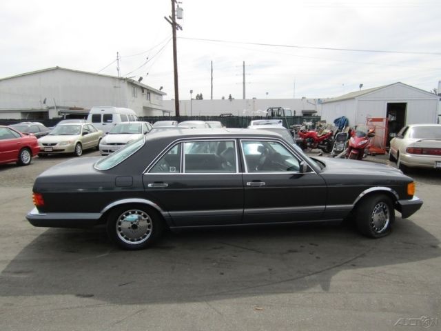 c 1990 mercedes-benz 560sel 4 dr used 5.6l v8 16v automatic no reserve