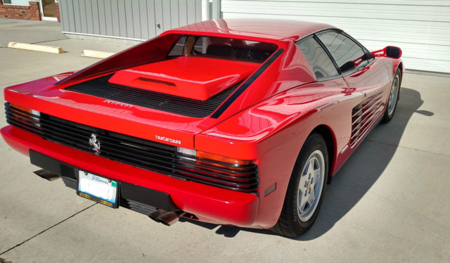 1991 ferrari testarossa, 17k miles, 3rd owner