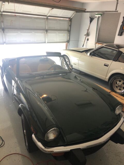 1975 triumph spitfire 1500 convertible green rwd manual sport
