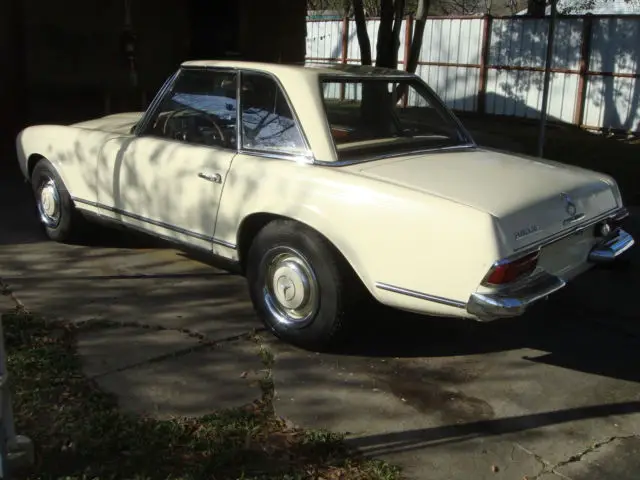 mercedes benz: sl class 230 sl pagoda roadster both tops