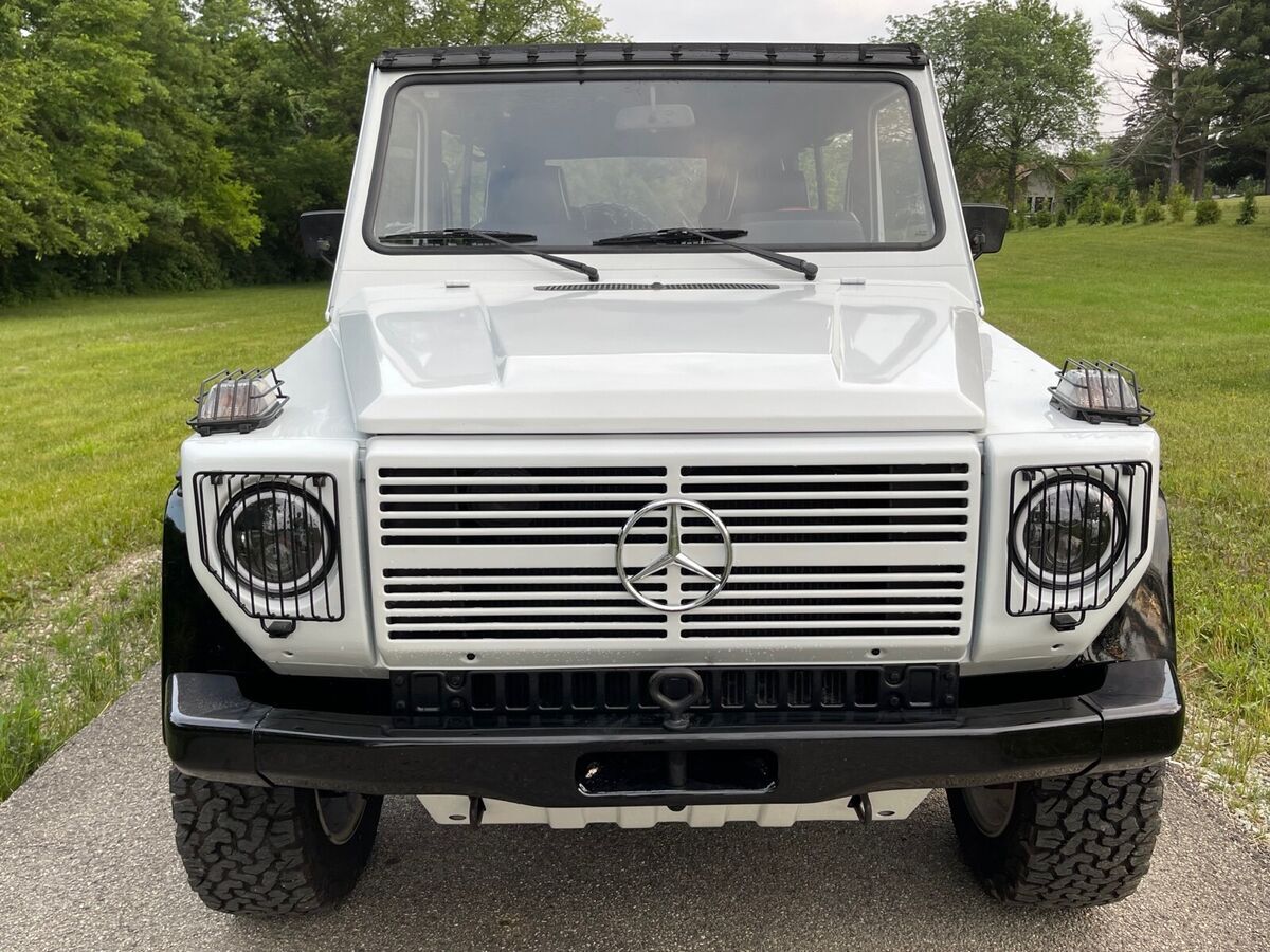 1992 mercedes-benz g-class suv white 4wd automatic