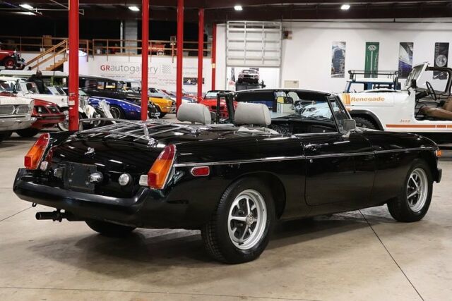 1975 mg b 79882 miles black convertible 4 cyl manual