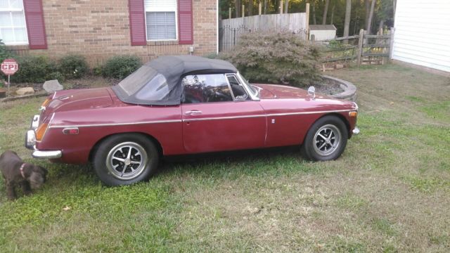 1972 mgb red mostly restored, easialy driveable must sell