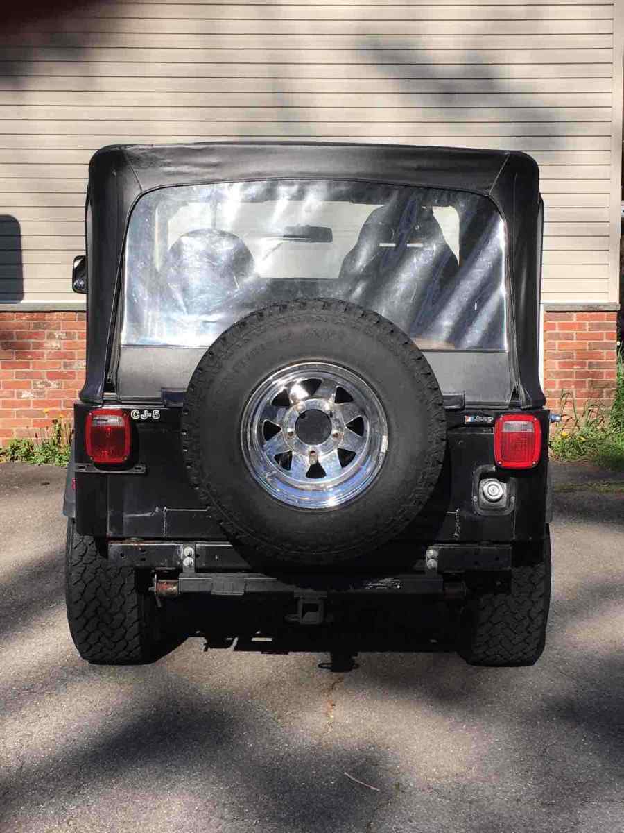 1978 jeep cj black 4wd automatic