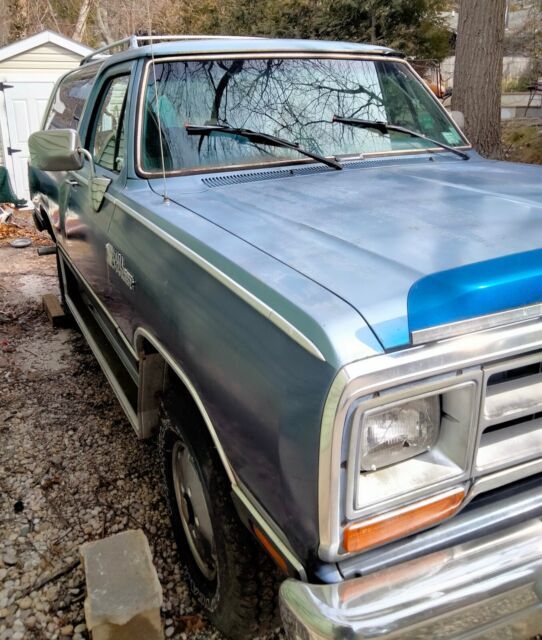 dodge ramcharger, 4x4, automatic, 1988