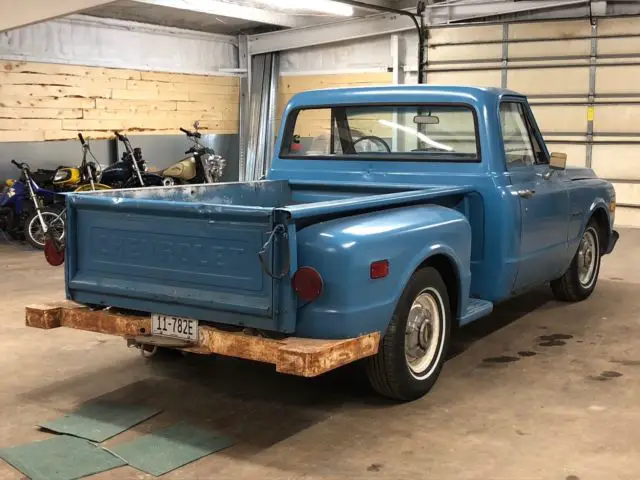 1971 c-10 stepside. swb. cummins swapped!! o/d. a/c. ps. pb. disc brakes