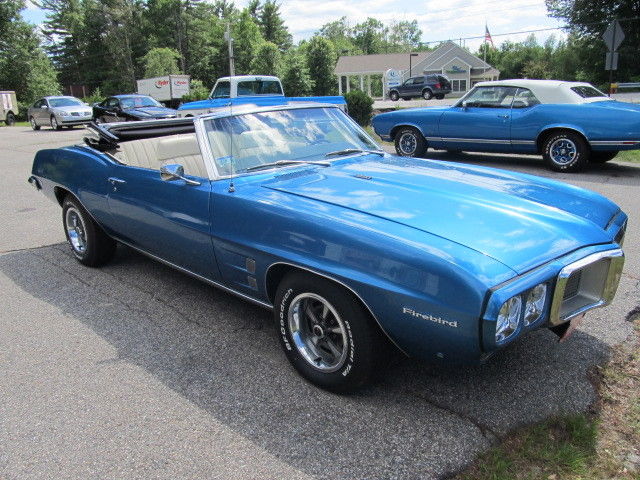 1969 pontiac firebird convertible factory 4 speed nice driver quality