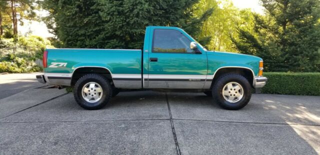 1994 chevrolet silverado 1500 k1500 z71 4x4 short wide bed clean rare no rust