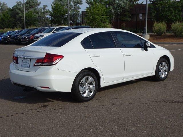 certified 2015 honda civic lx sedan santa fe, nm 87507 for sale in santa fe, new mexico