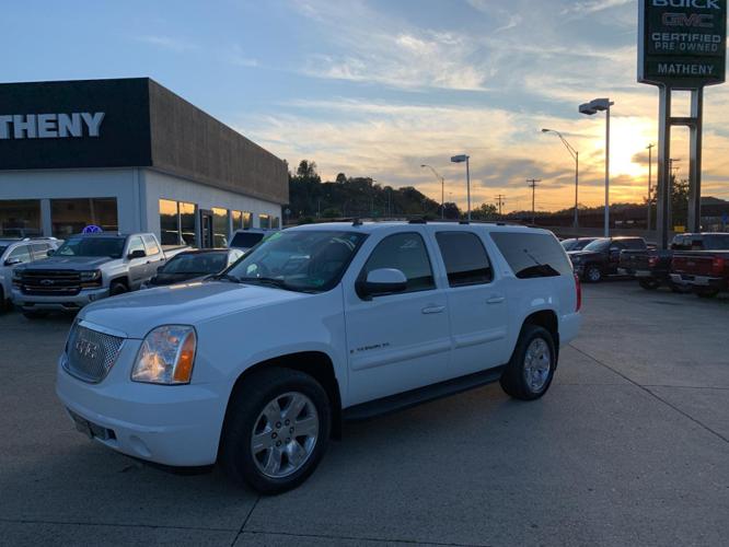 used 2007 gmc yukon xl slt parkersburg, wv 26102 for sale in parkersburg, west virginia