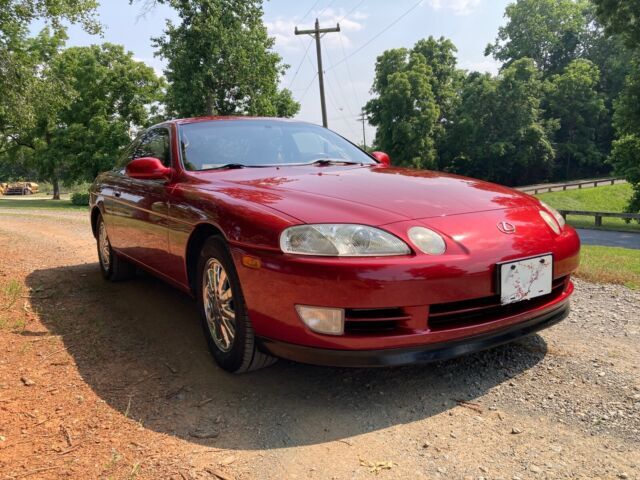 1993 lexus sc coupe red rwd automatic 400