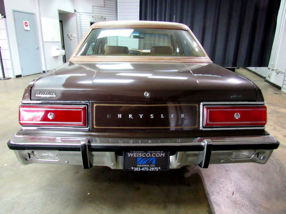 1978 chrysler lebaron 70,276 miles brown classic car select automatic