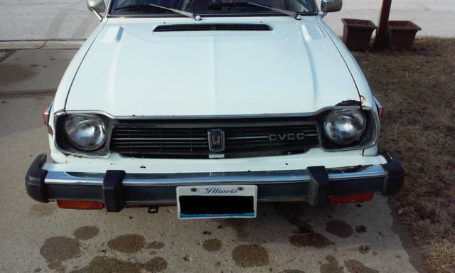 1979 honda civic cvcc 5-door wagon. 98% rust free. 60.3k miles hondamatic trans