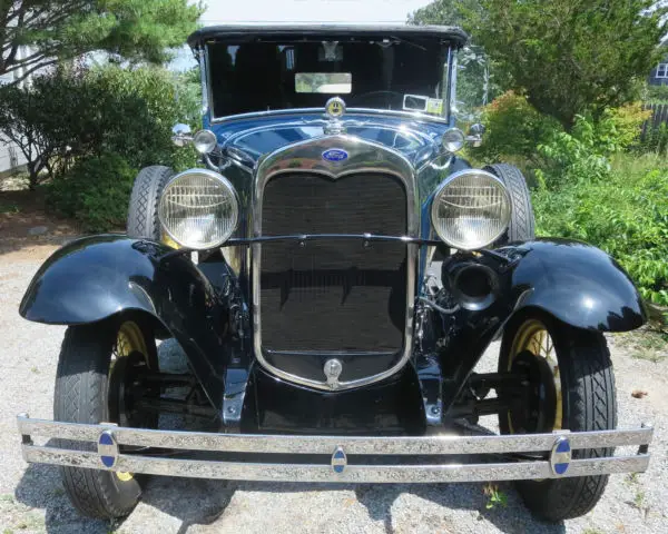 1930 ford model a roadster dual mount 2008 body-off restoration