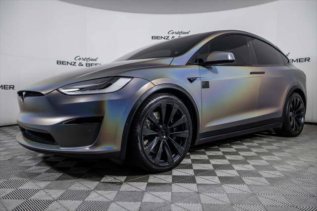 2022 tesla model x plaid tri motor all-wheel drive