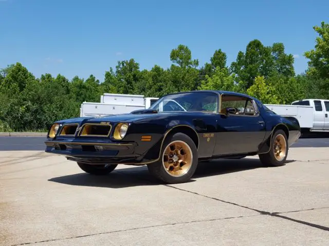 restored 1976 pontiac firebird trans am t-top 50th anniversary