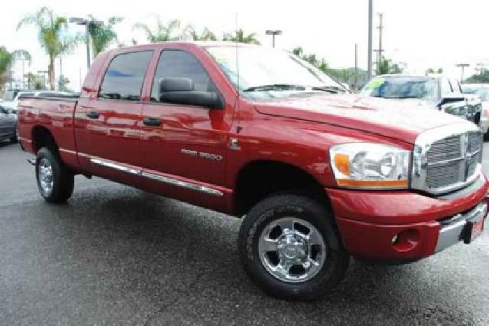 used 2006 dodge ram 3500 for sale. in fontana, ca