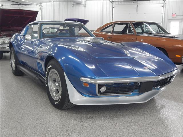 1969 chevrolet corvette 0 blue 350