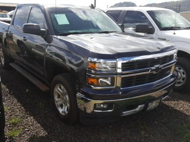 2015 chevrolet silverado 1500 lt 4x4 lt 4dr crew cab 5.8 ft. sb for sale in lihue, hawaii