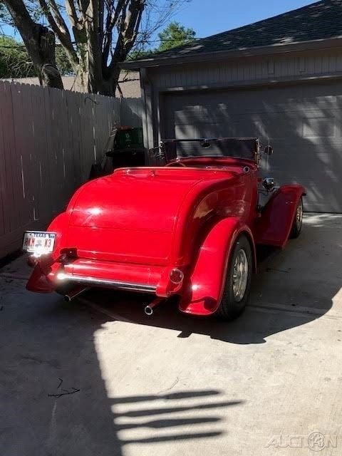 1932 ford model-b roadster automatic convertible, westcott body w/steel grill