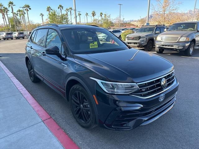 2022 volkswagen tiguan 2.0t se r-line black