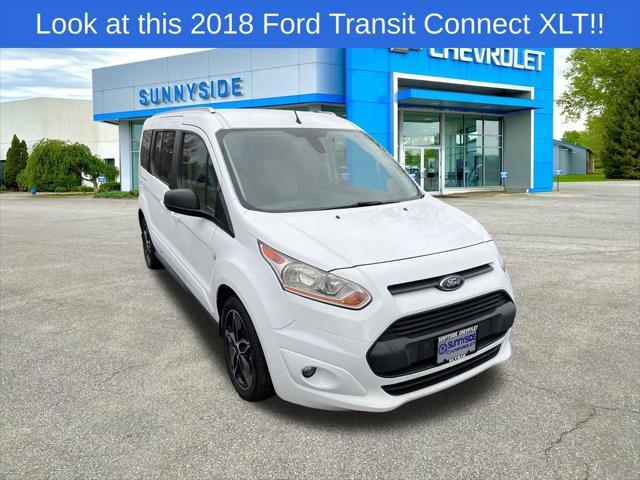 2018 ford transit connect xlt w/rear liftgate
