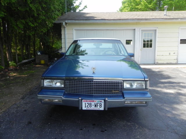 1987 cadillac coupe deville, continental kit