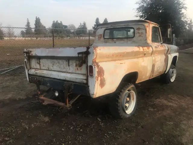 1965 chevy c10 4x4 k10 short bed original fleet side