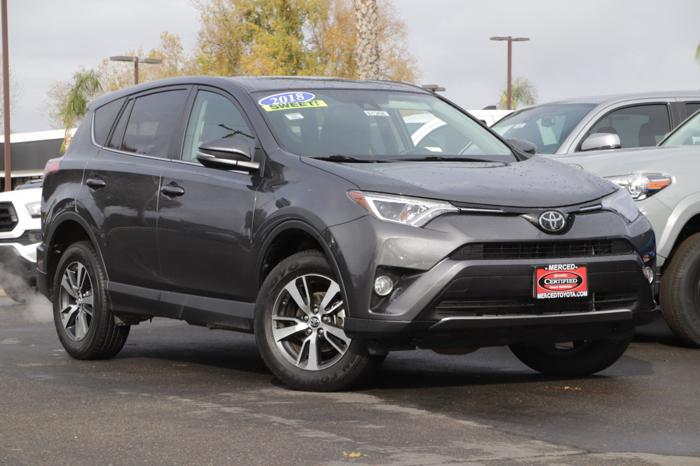 certified 2018 toyota rav4 fwd xle merced, ca 95340 for sale in merced, california