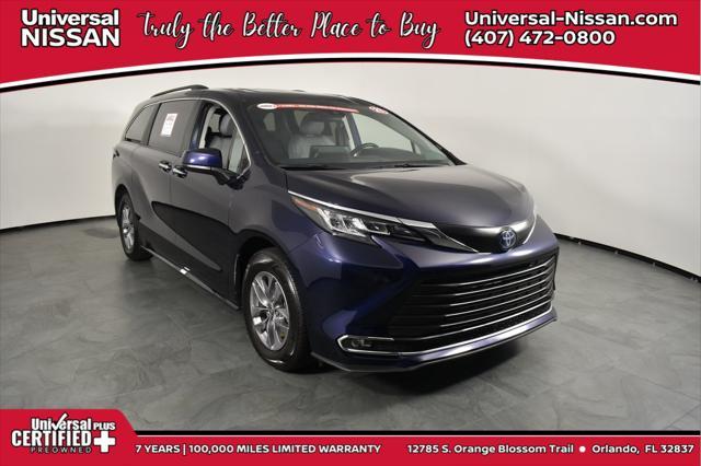 2023 toyota sienna xle 8 passenger