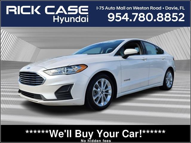 2019 ford fusion hybrid se