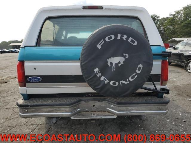 1995 ford bronco xlt