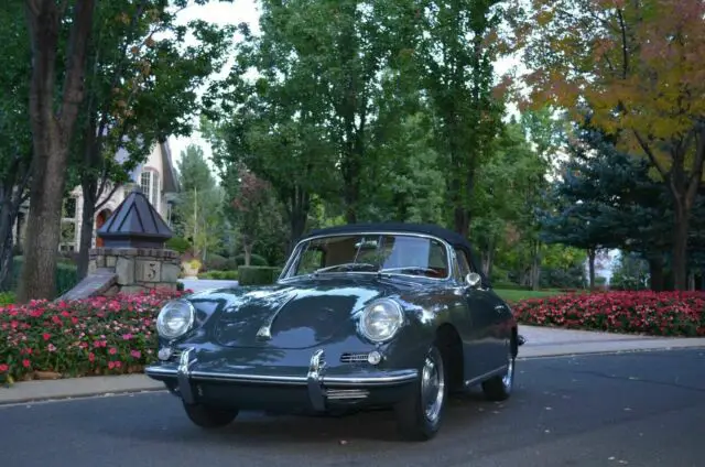 356 porsche sc cabriolet-beautiful original condition -one owner since 1966
