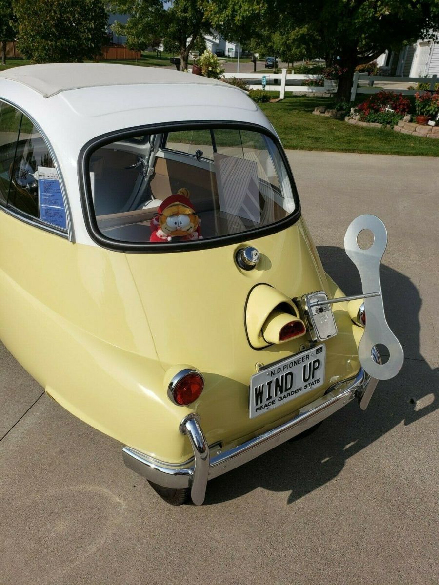 bmw isetta 300 vintage 1958 microcar restored car automobile sportscar