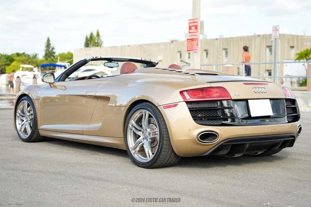 2011 audi r8 5.2 quattro spyder