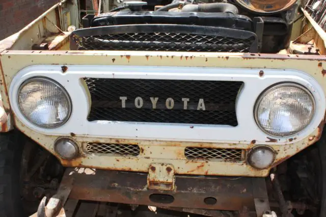 1967 toyota fj40 land cruiser project