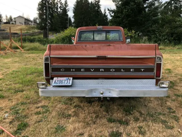 1970 chevy c-20 cst ac custom camper pickup 350 original no reserve