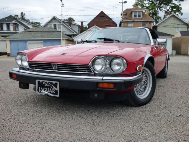 clean, classic 5.3v12 jaguar convertible