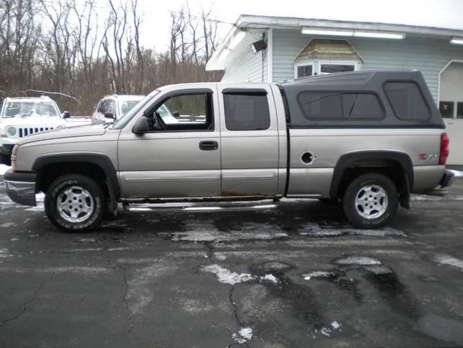 used 2003 chevrolet silverado 1500 4x4 extended cab madison, oh 44057 for sale in madison, ohio