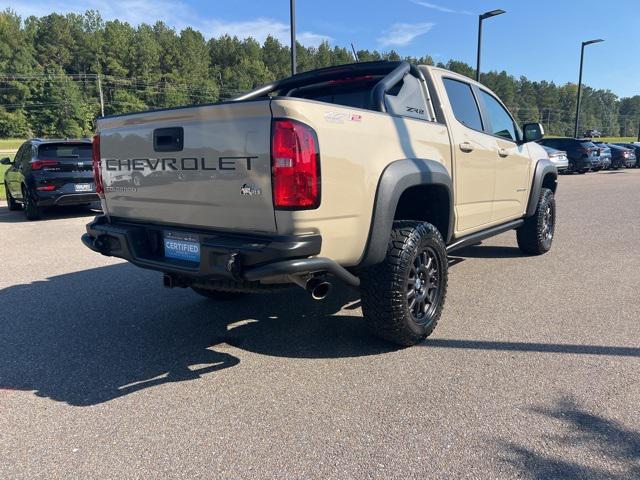 2021 chevrolet colorado zr2