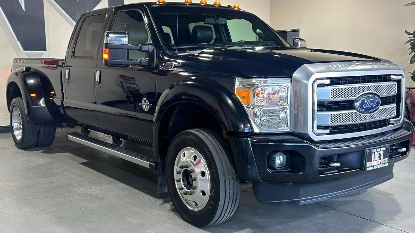 2015 ford f-450 super duty platinum