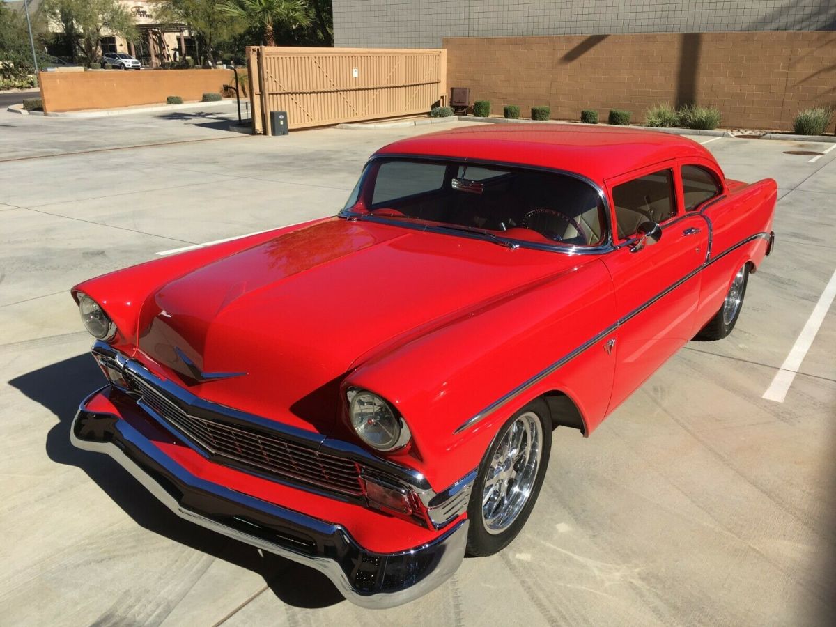in arizona, chevrolet, 210, chopped, torch red custom, 502ci, high-end build