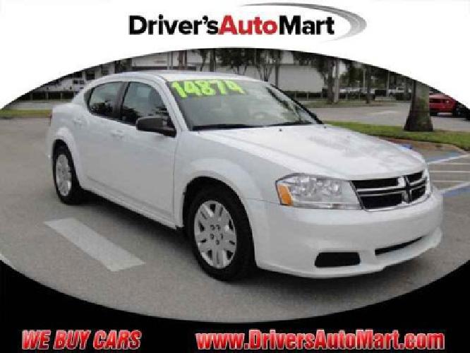 2012 dodge avenger se in davie, fl