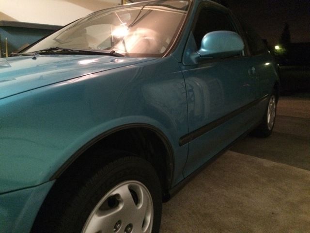 1993 honda civic si hatchback 5 speed 1 owner original