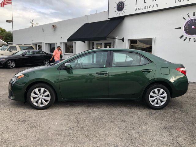 2014 toyota corolla le