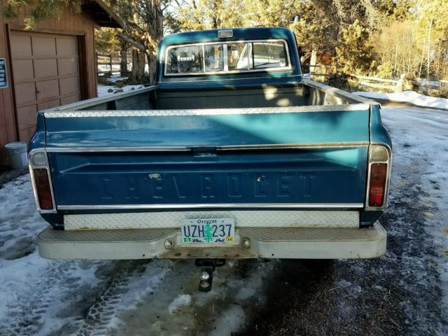 1972 chevrolet fleetside cheyenne k20 pick up